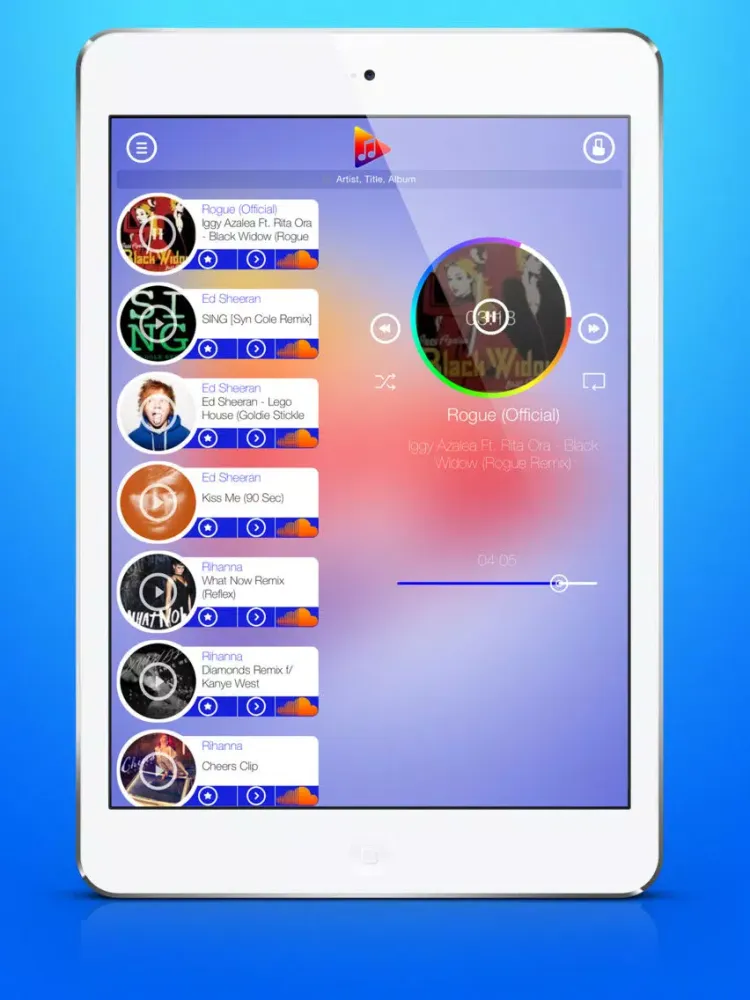 ภาพหน้าจอของ Sweety Sound iPad 
