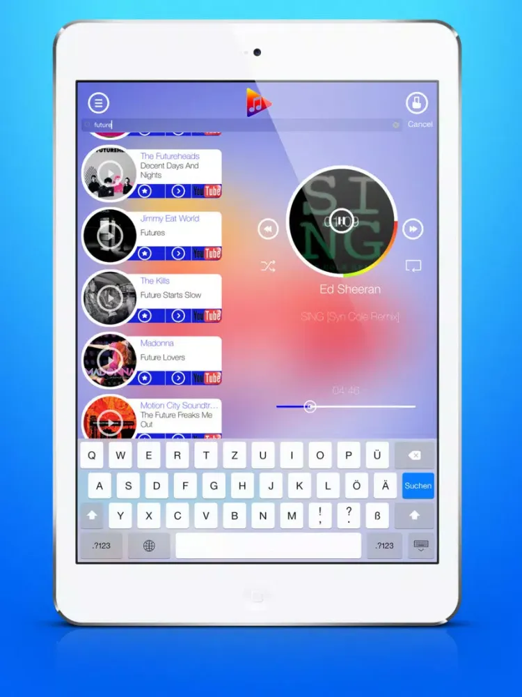 ภาพหน้าจอของ Sweety Sound iPad 