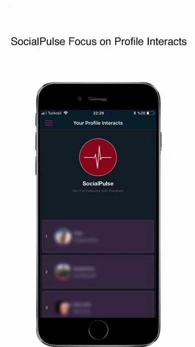 Zrzuty ekranu SocialPulse- Followers Reports