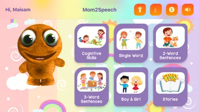 Captures d'écran de Mom2Speech: Speech Therapy
