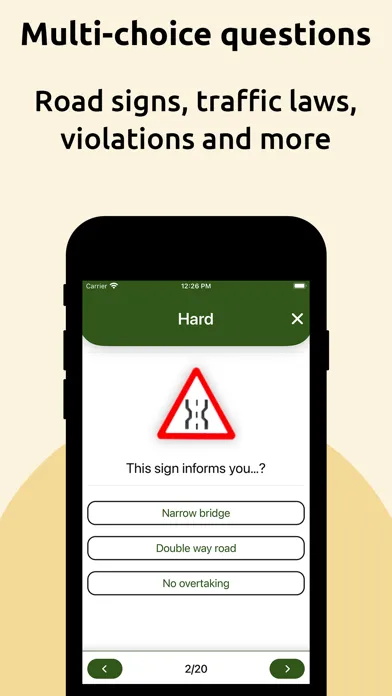 Zrzuty ekranu Dallah Driving Test KSA