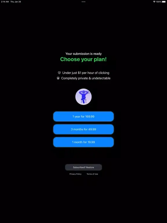 iClicker Automated iPad 应用截图