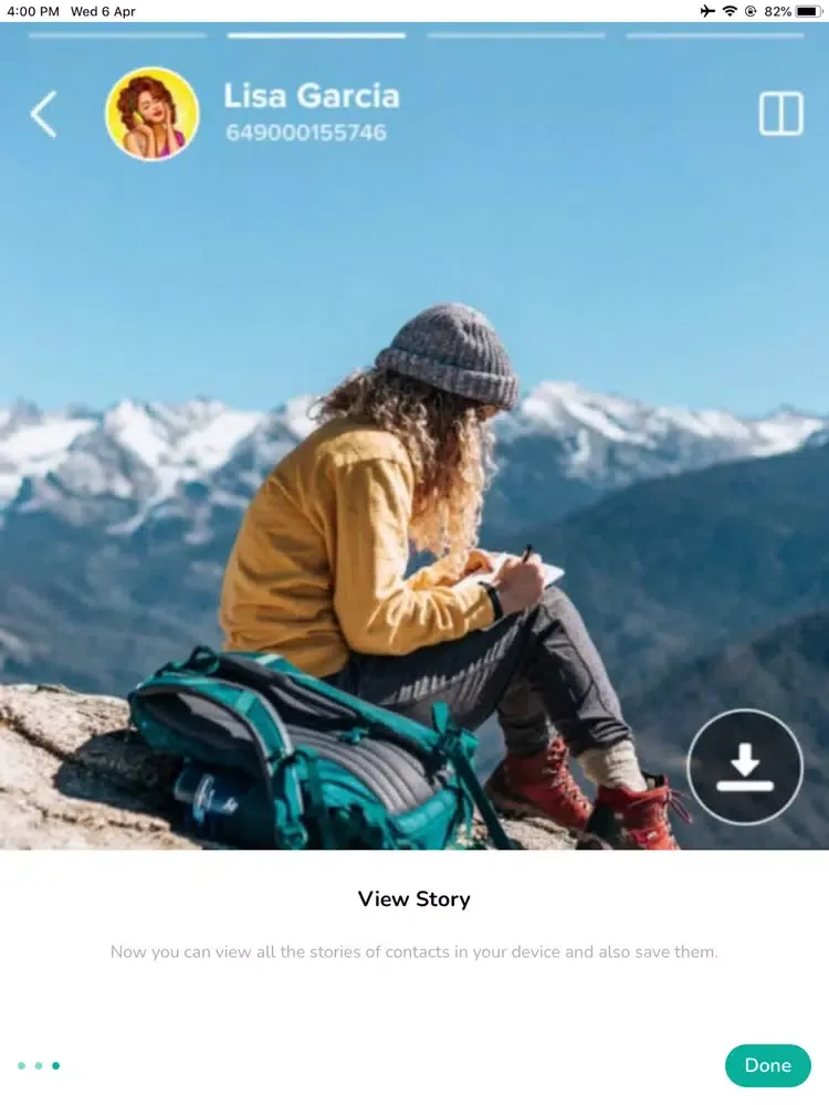 Status Download for Whatsapp+ iPad  سکرین شاٹس