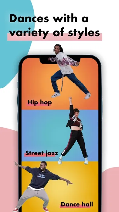 Vibz: Dance tutorials سکرین شاٹس