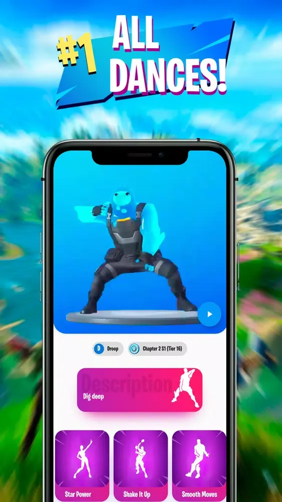 Dances and Emotes Fortnite Screenshots