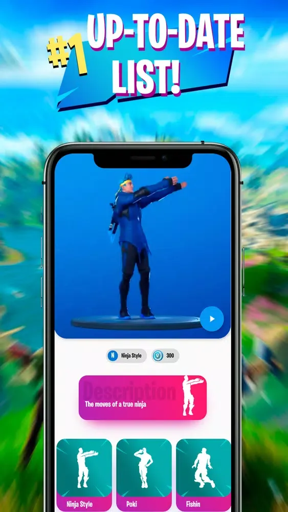 Dances and Emotes Fortnite Screenshots