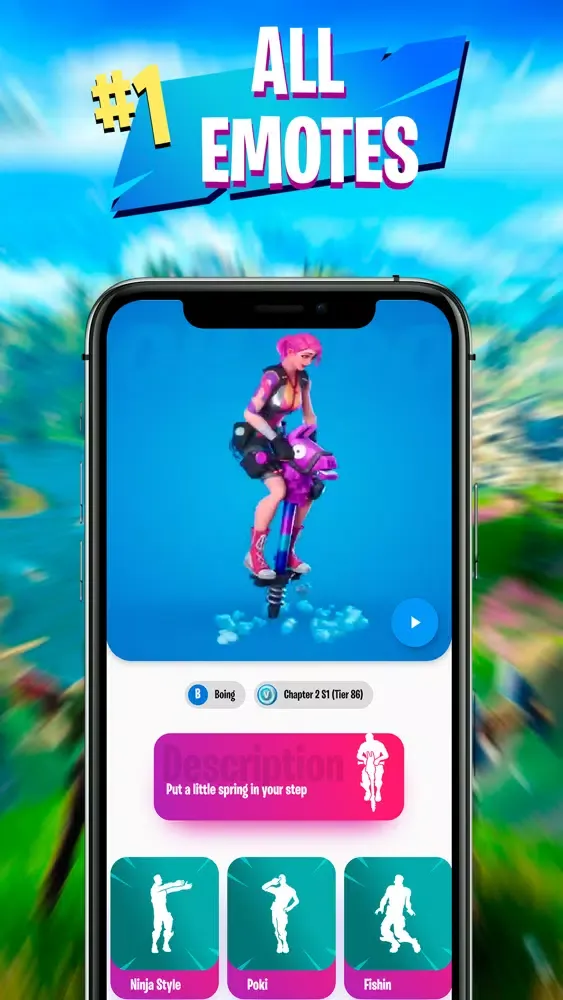 Dances and Emotes Fortnite Screenshots