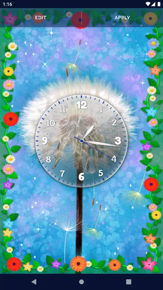 Dandelion Live Wallpaper Screenshots