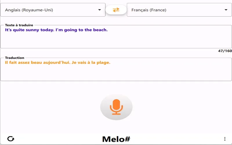 Melo# Screenshots