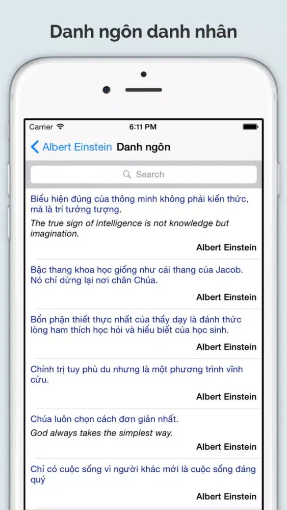 Tiểu sử danh nhân Screenshots