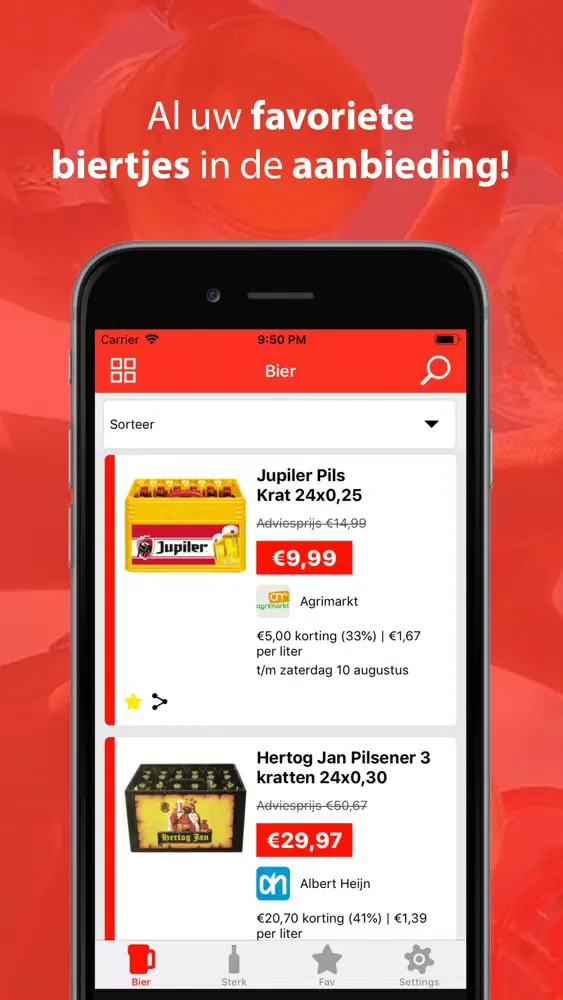 Drank Aanbieding - Bier/Sterk Screenshots