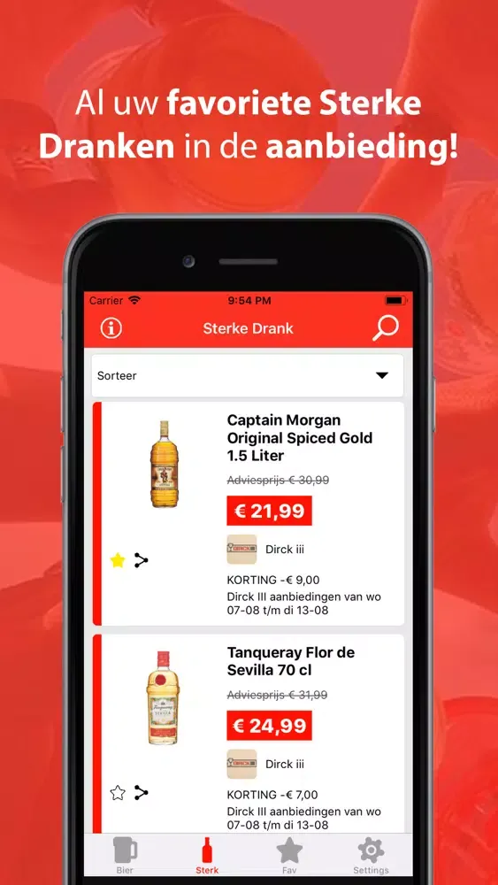 Drank Aanbieding - Bier/Sterk Screenshots