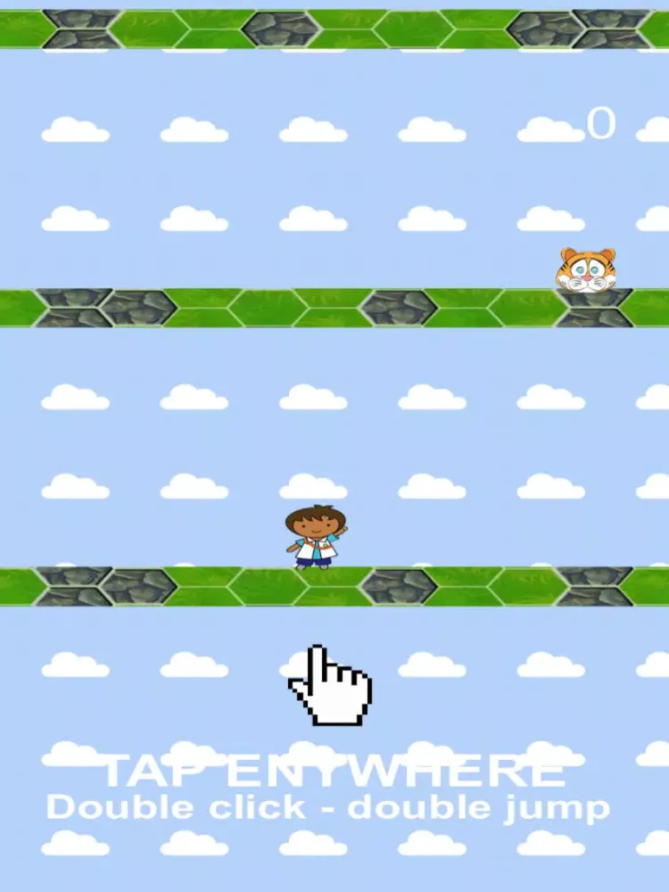 Capturas de pantalla de Daniel Jump vs Diego Tiger iPad 