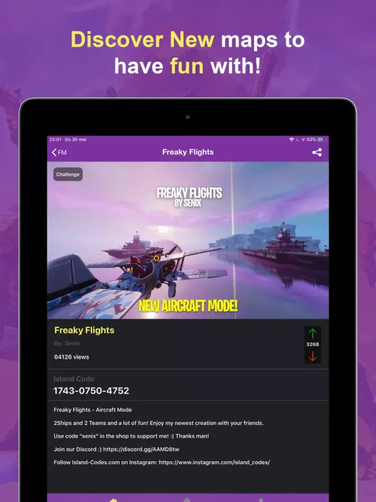 Скриншоты Creative Maps for Fortnite iPad 