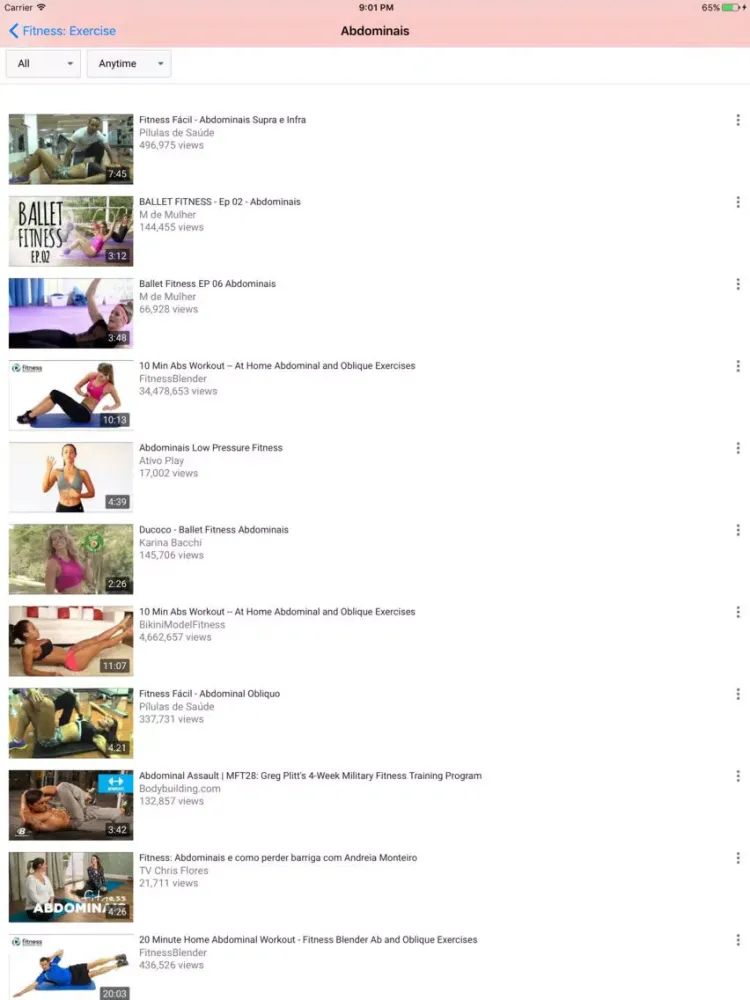 Capturas de tela do Full Fitness : Exercise 7 Minute Workout Challenge iPad 