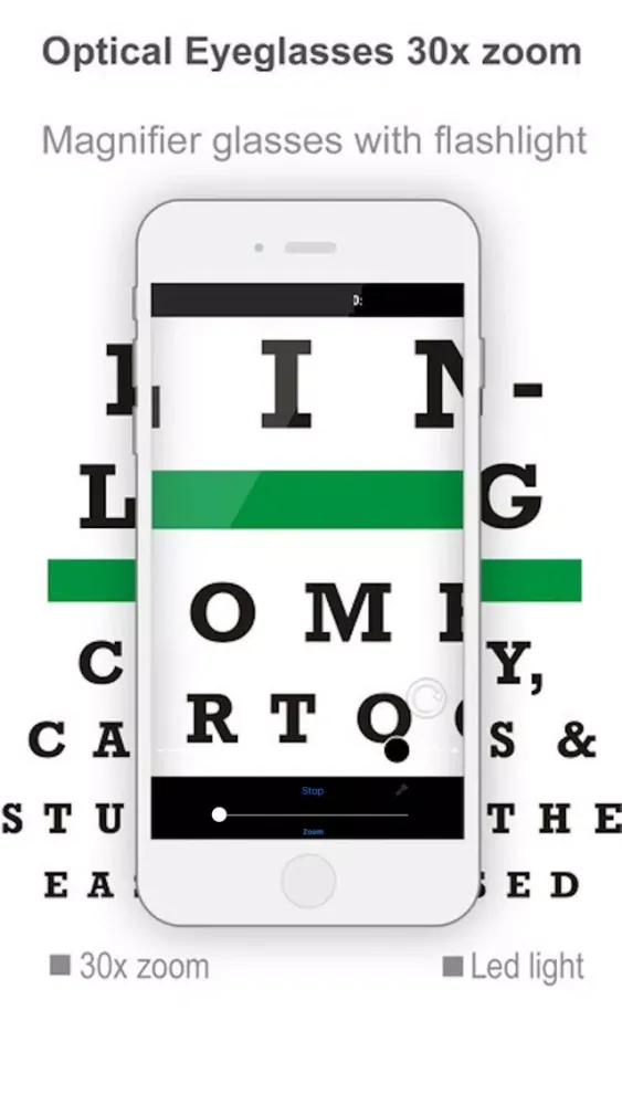 Pocket Glasses Premium - text magnifier and sight Screenshots