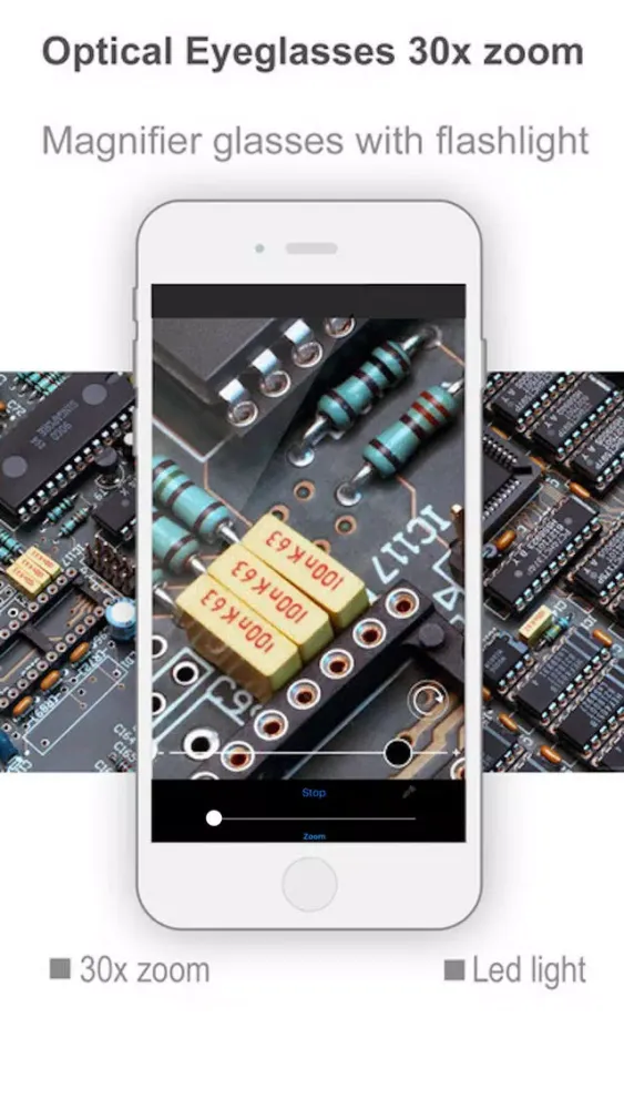 Pocket Glasses Premium - text magnifier and sight Screenshots