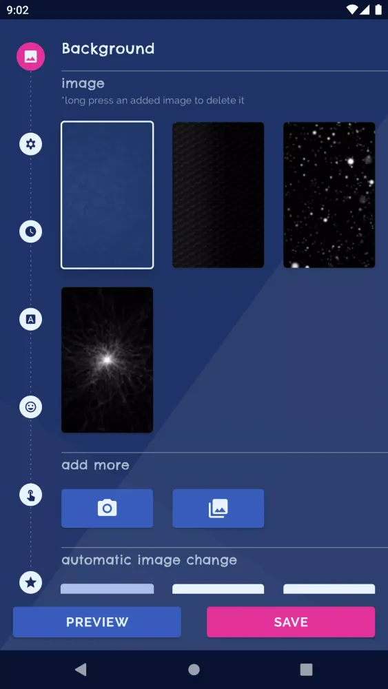 HD Black Amoled Live Wallpaper স্ক্রিনশট