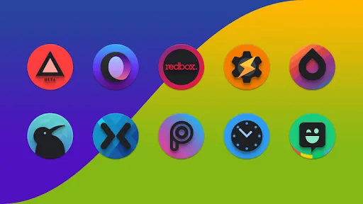Скриншоты Baked - Dark Android Icon Pack