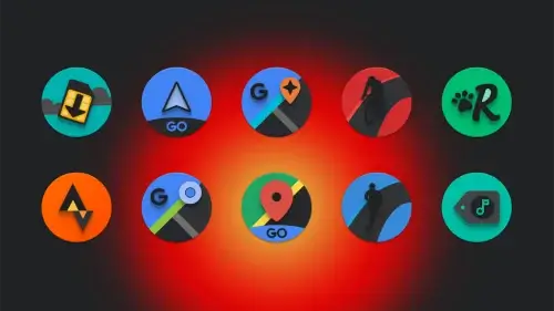 Baked Dark Icon Pack-screenshot-2