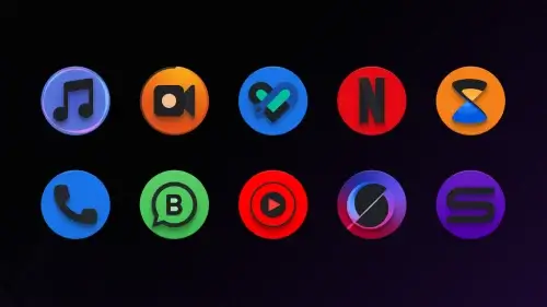 Baked Dark Icon Pack-screenshot-6