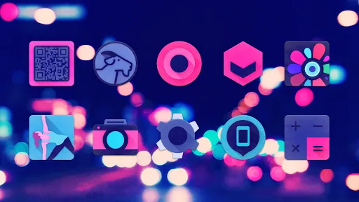 Скриншоты Dark Unicorn Icon Pack