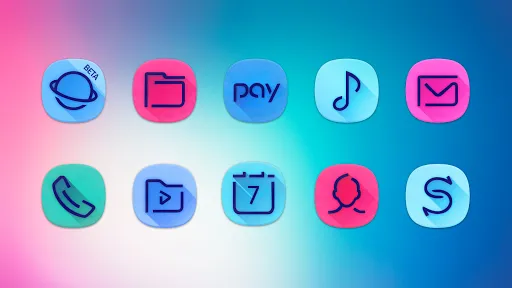 Скриншоты Dark Unicorn Icon Pack