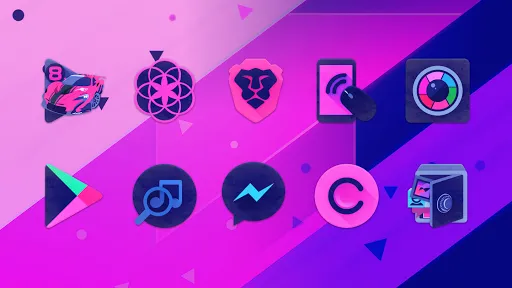 Скриншоты Dark Unicorn Icon Pack