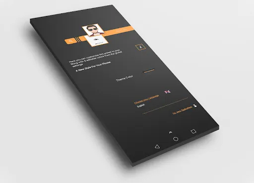 Dark Flow TS2B UI for Klwp Ekran Görüntüleri