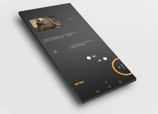 Dark Flow TS2B UI for Klwp Ekran Görüntüleri