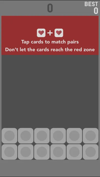 Heart Drop - Match up pairs 스크린샷