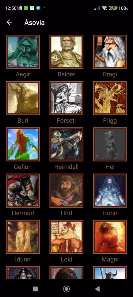 Zrzuty ekranu Norse Mythology: Nordic Gods