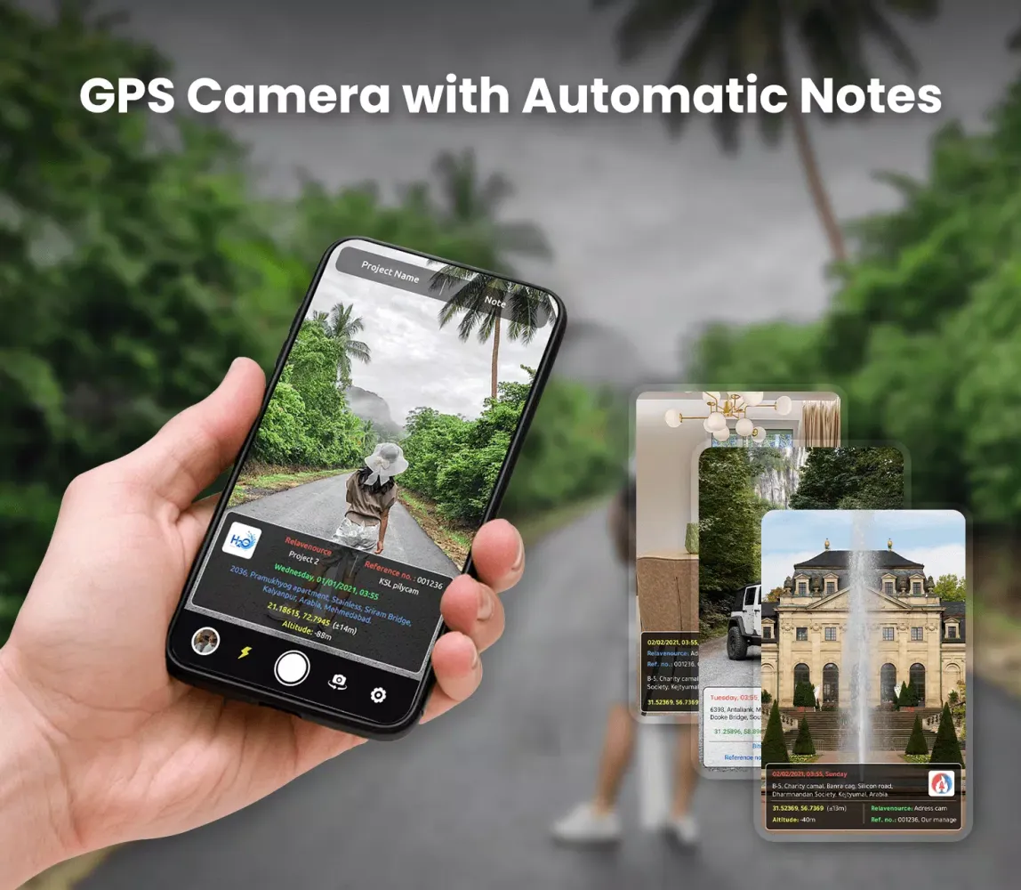 GPS Camera with Automatic Note應用截圖