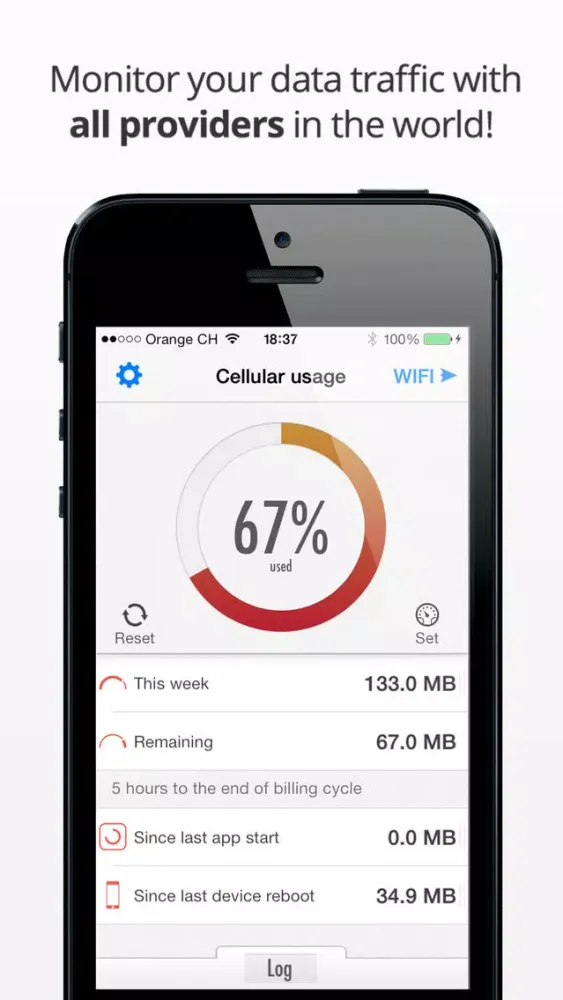 Tangkapan skrin Data Counter - Universal Data Usage Monitor