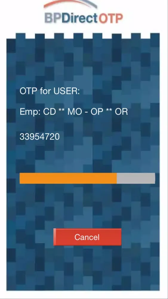 Zrzuty ekranu BPDirect OTP