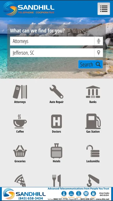 Sandhill Search Screenshots