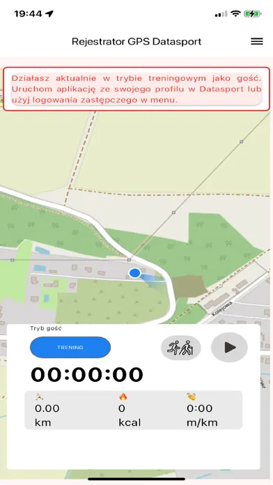Datasport Rejestrator GPS 스크린샷
