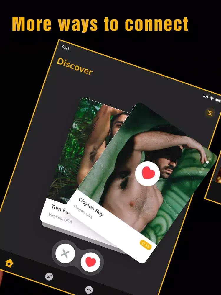 4Gay Chat & Dating iPad  Screenshots