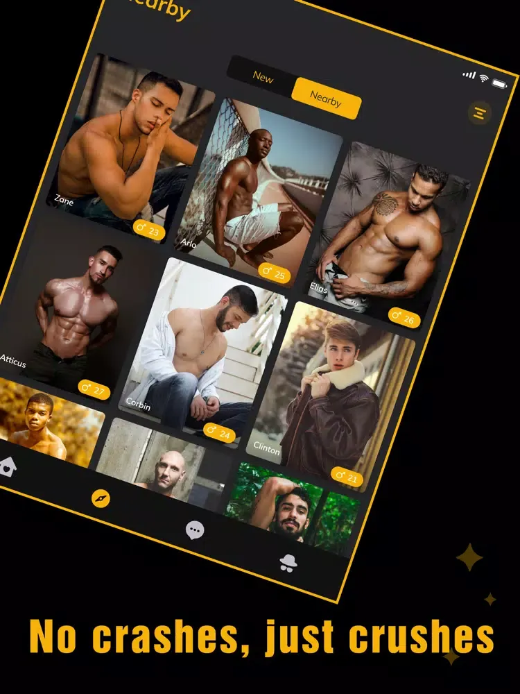 4Gay Chat & Dating iPad  Screenshots