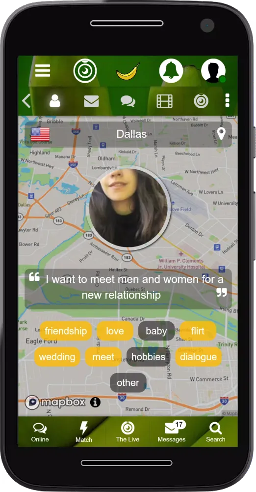Tangkapan skrin BC Dating - Video Chat & Online Dating
