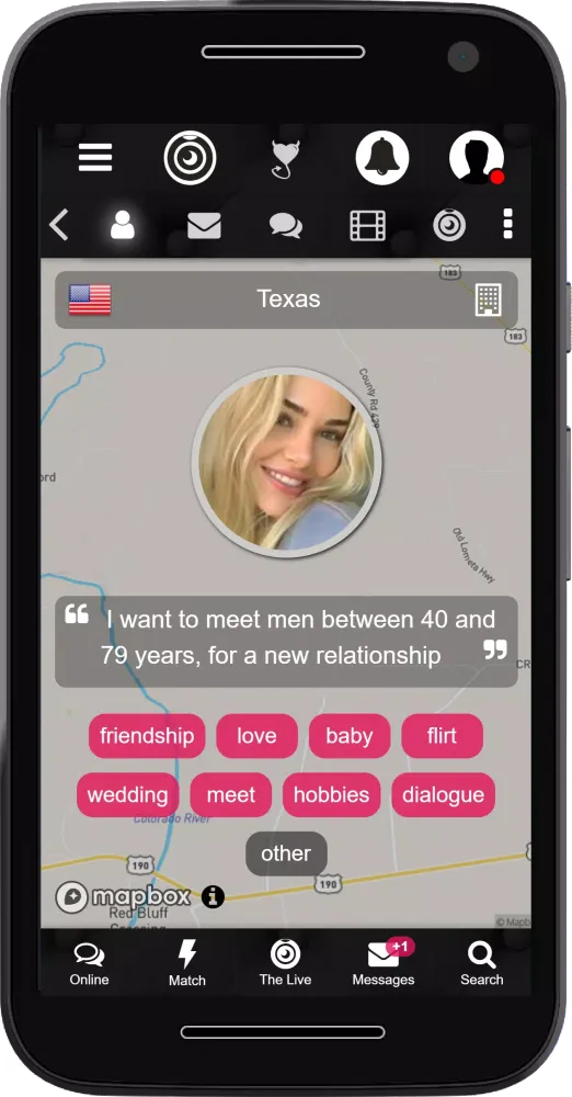 Capturas de pantalla de Flirty Dating - Live Video Chat & Online Dating