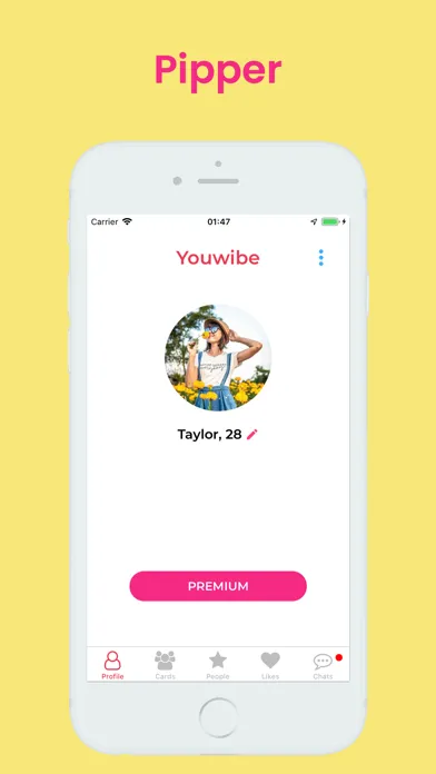 Ảnh chụp màn hình của Pipper - Dating. Love. Meet.
