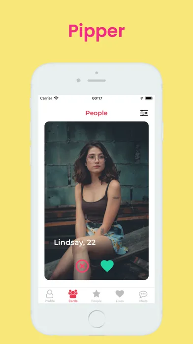Ảnh chụp màn hình của Pipper - Dating. Love. Meet.