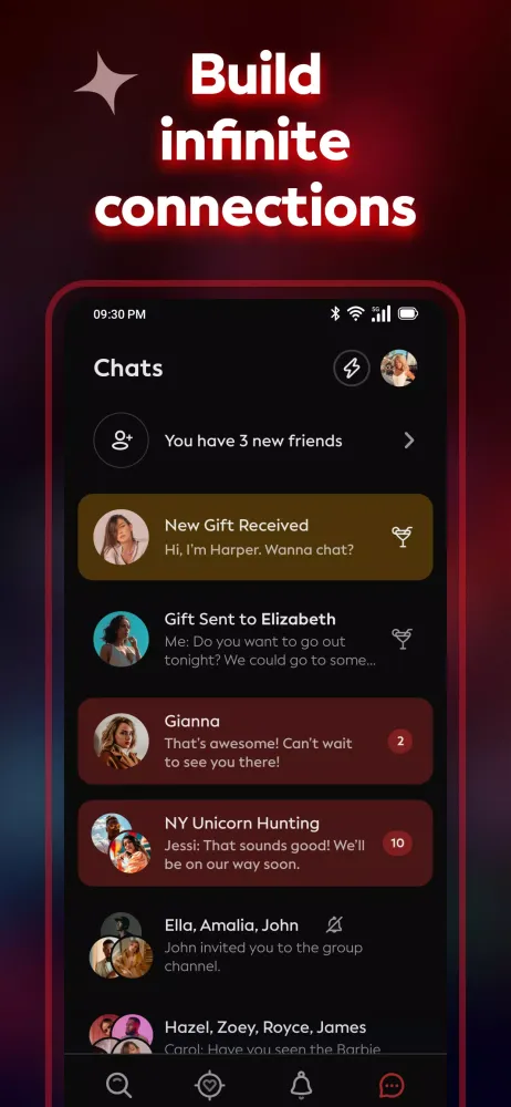 3Some, Hookup & Dating - YOLO Screenshots