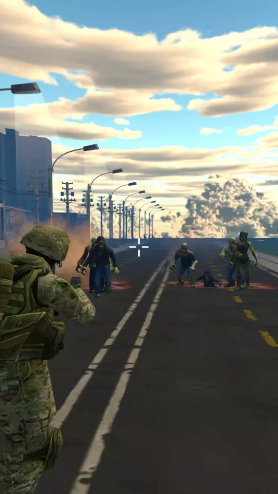 Screenshot di Zombie Merge Shooter 3D