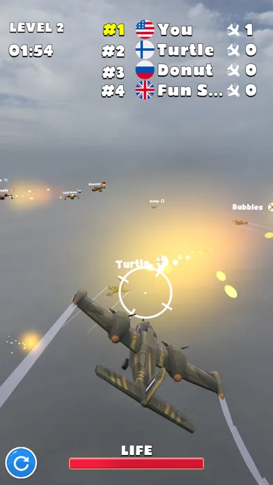 ภาพหน้าจอของ Air Wars 3D