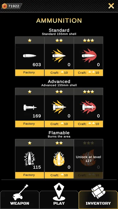 Capturas de tela do Artillery Master