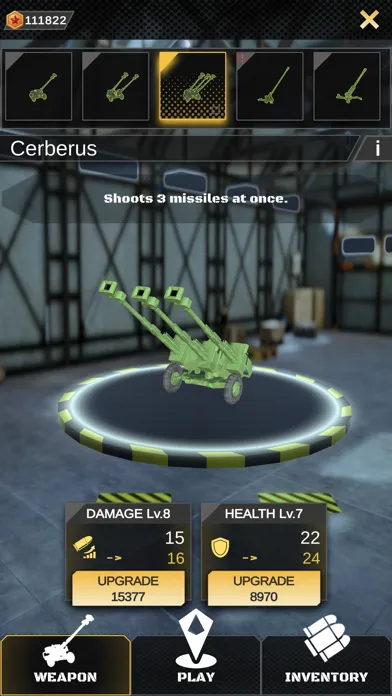 Capturas de tela do Artillery Master