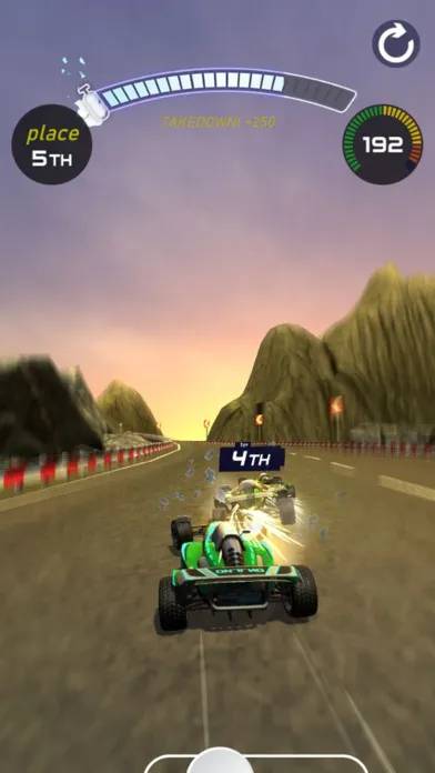 Tangkapan skrin Formula Speed