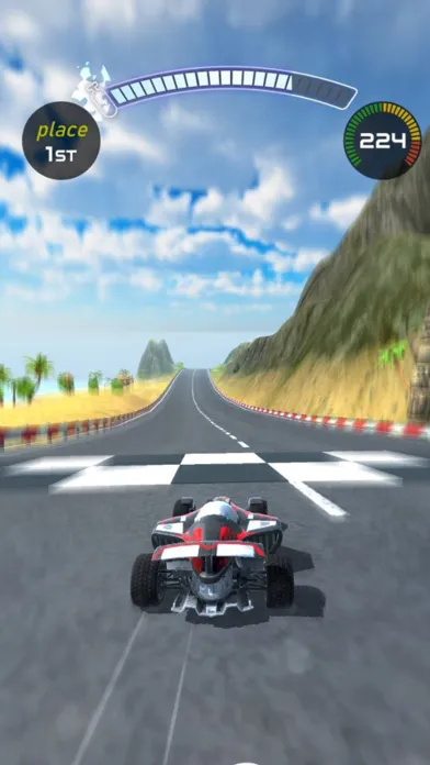 Tangkapan skrin Formula Speed